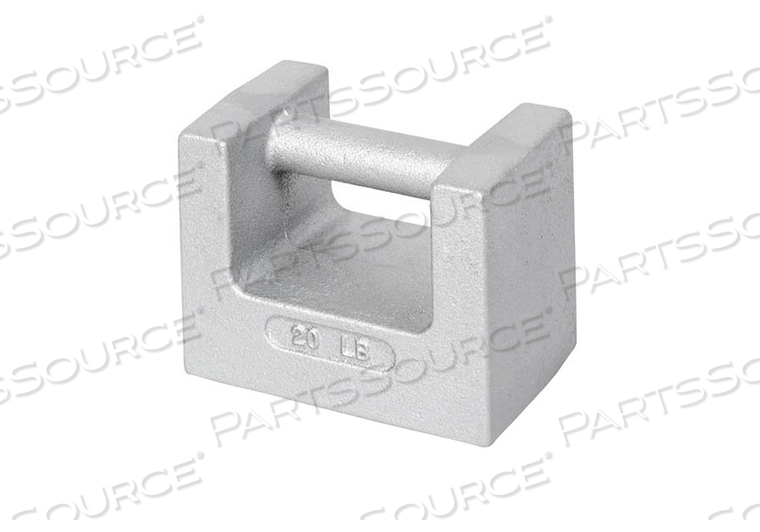 20LB CAST IRON CLASS NIST F GRIP HANDLE WEIGHT by Ohaus Corporation