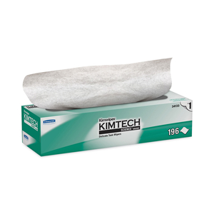 KIMTECH SCIENCE KIMWIPES DELICATE TASK WIPER, WHITE, 11.8 W X 11.8 L, 196 PER BOX by Kimtech