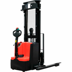 FULLY POWERED STRADDLE STACKER LIFT TRUCK - 3500 LB. CAPACITY - 157" LIFT by Ballymore