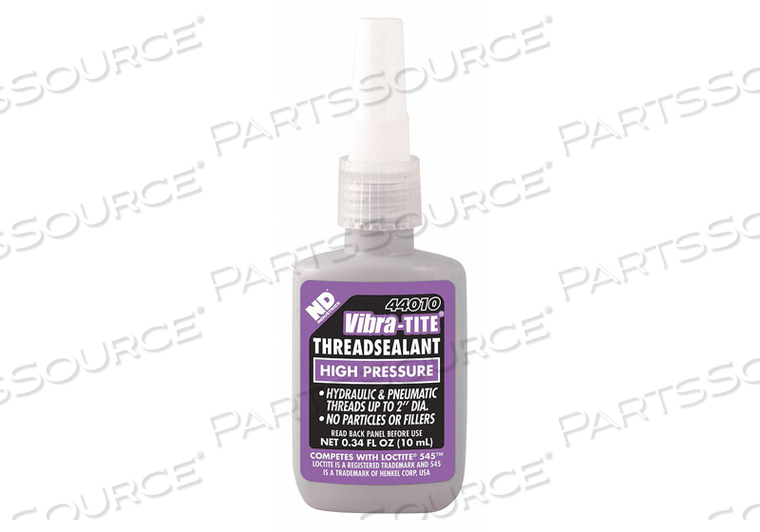 THREAD SEALANT PURPLE 10ML by Vibra-Tite THREAD SEALANT PURPLE 10ML by Vibra-Tite