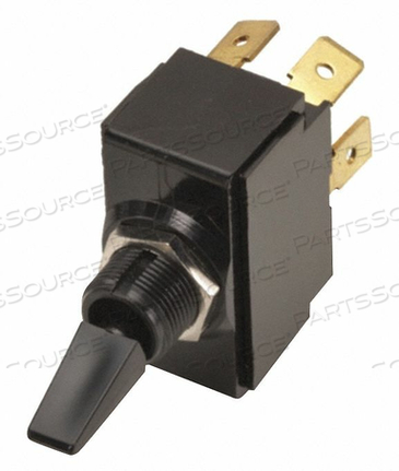 TOGGLE SWITCH DPDT 10A @ 250V QUIKCONNCT by Carling Technologies