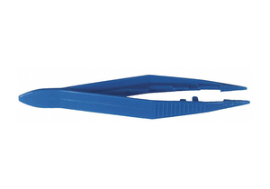 THUMB FORCEPS PLASTIC 5INL BLUE PK3000 by Dynarex