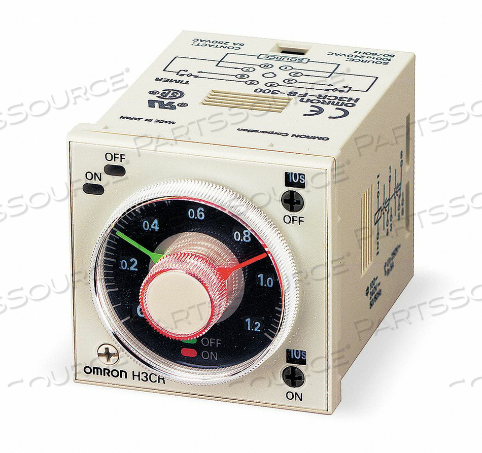 TIME DELAY RELAY 120VAC 5A DPDT SOCKET by Omron - Electronic Division TIME DELAY RELAY 120VAC 5A DPDT SOCKET by Omron - Electronic Division