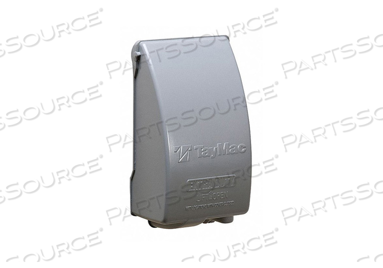 WHILE IN USE WEATHERPROOF COVER 4 IN W by Taymac