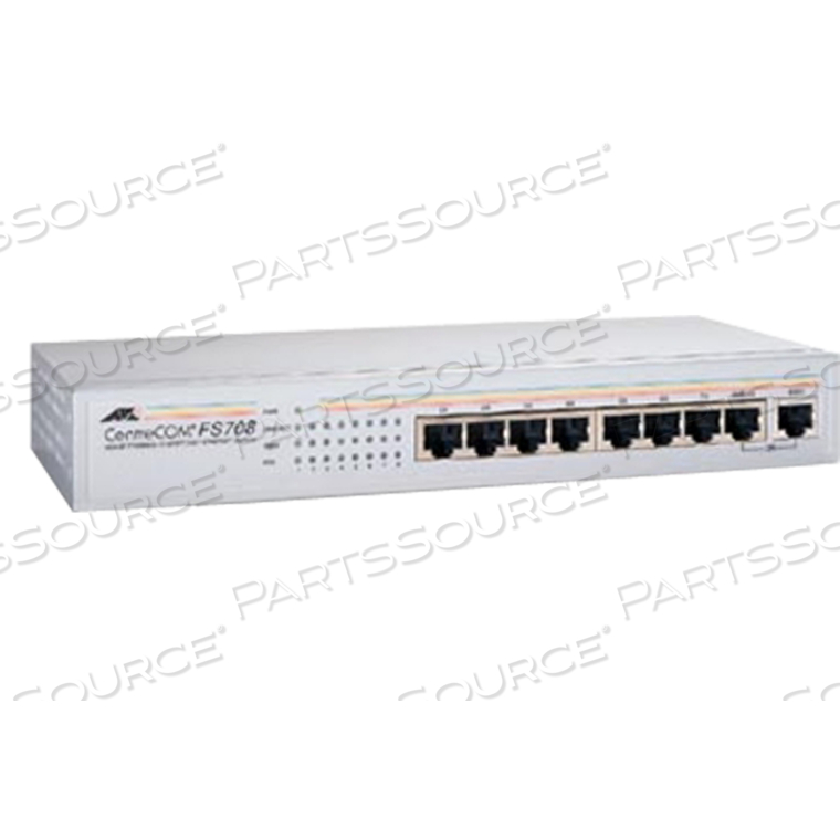 EXTERNAL ETHERNET SWITCH, 8 PORT by Allied Telesis