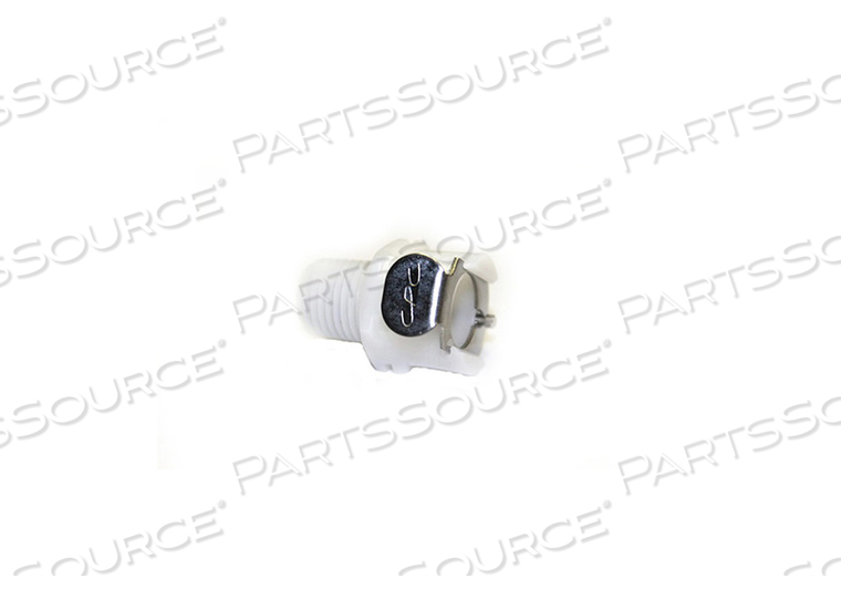 0.25" DUAL PORT FEMALE BULKHEAD ADAPTER 