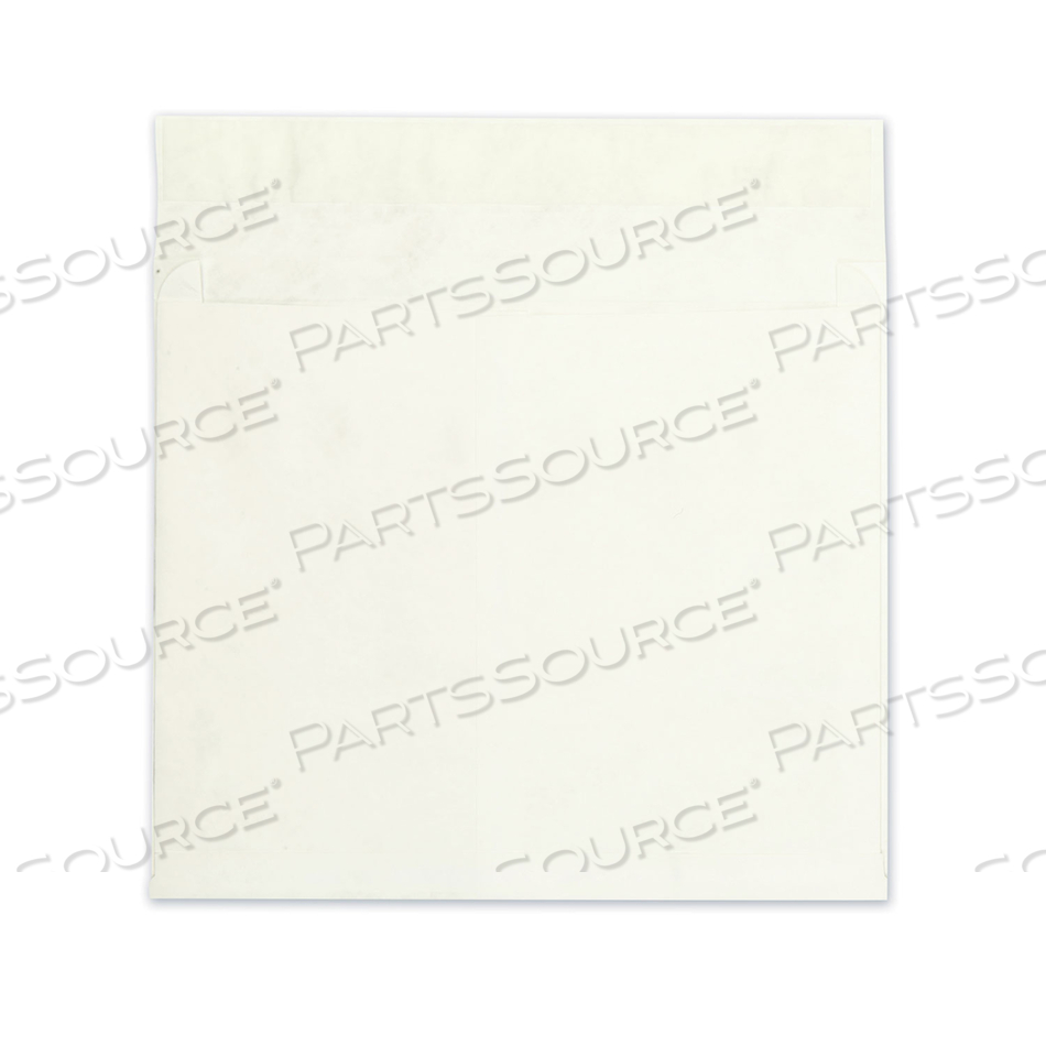 HEAVYWEIGHT 18 LB TYVEK OPEN END EXPANSION MAILERS, #15 1/2, SQUARE FLAP, REDI-STRIP ADHESIVE CLOSURE, 12 X 16, WHITE, 100/CT 