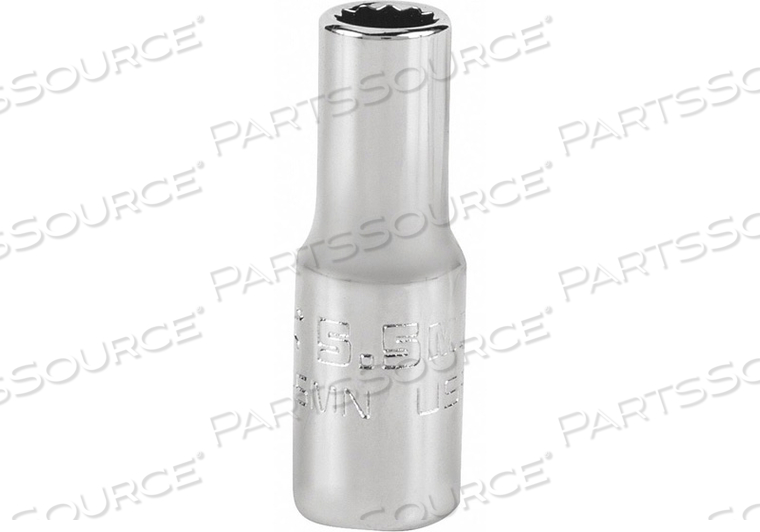 SOCKET 1/4 METRIC SIZE 5-1/2MM by Proto