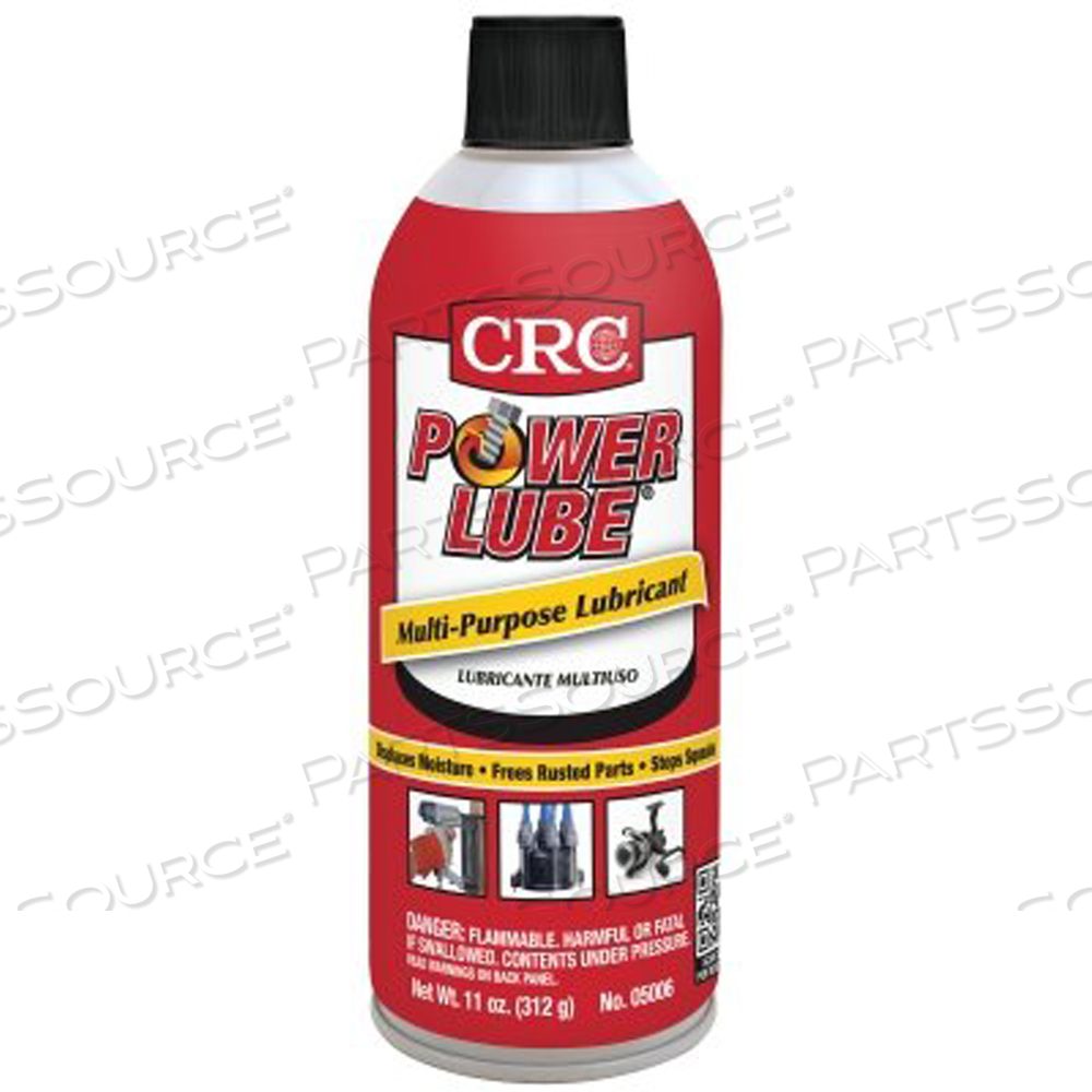 POWER LUBE MULTI-PURPOSE LUBRICANT, 16 OZ AEROSOL CAN, 11 WT OZ by CRC Industries
