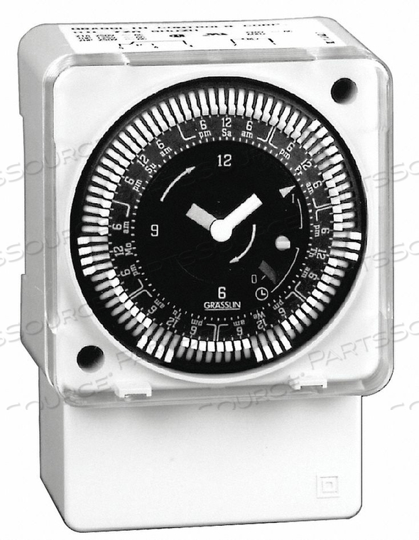 ELECTROMECHANICAL TIMER 7-DAY SPDT 