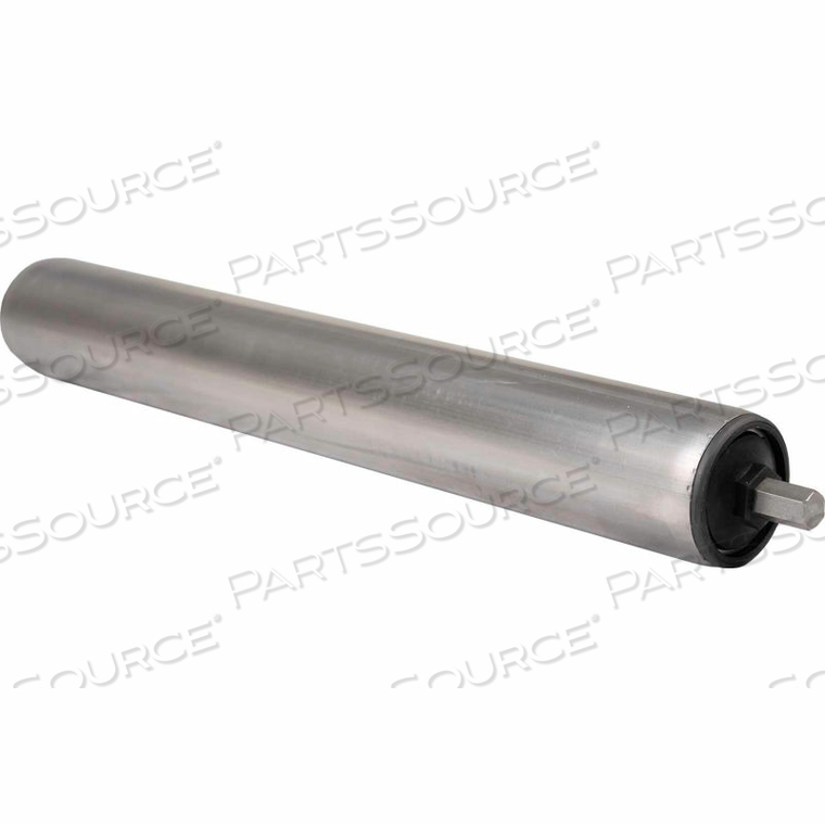 1.9" DIA. X 16 GA. STAINLESS STEEL ROLLER FOR 10" O.A.W. OMNI CONVEYORS, ABEC BEARINGS 