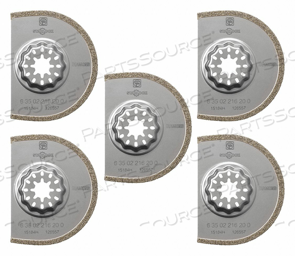 BLADES DIAMOND 3IN. SIZE PK5 by Fein BLADES DIAMOND 3IN. SIZE PK5 by Fein