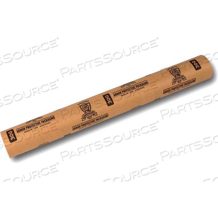 WRAP INDUSTRIAL VCI PAPER, 30# GLOBAL (30G), 36" X 500 YDS., 1 ROLL by Armor Protective Packaging WRAP INDUSTRIAL VCI PAPER, 30# GLOBAL (30G), 36" X 500 YDS., 1 ROLL by Armor Protective Packaging
