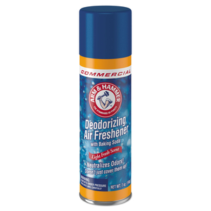 BAKING SODA AIR FRESHENER, LIGHT FRESH SCENT, 7 OZ AEROSOL SPRAY by Arm And Hammer