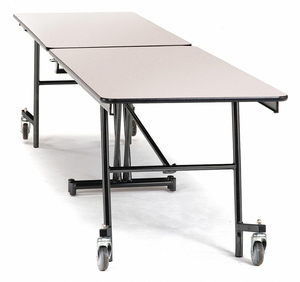 MOBILE CAFETERIA TABLE 29 H 56 W 146 D by Oklahoma Sound