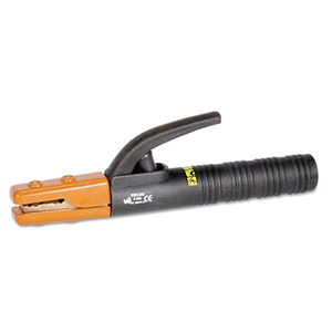 LEVER DESIGNED ELECTRODE HOLDER, 500 A, BRASS, FOR 4/0 CABLE, 3/8 IN CAP, 12.25 IN L by Best Welds LEVER DESIGNED ELECTRODE HOLDER, 500 A, BRASS, FOR 4/0 CABLE, 3/8 IN CAP, 12.25 IN L by Best Welds