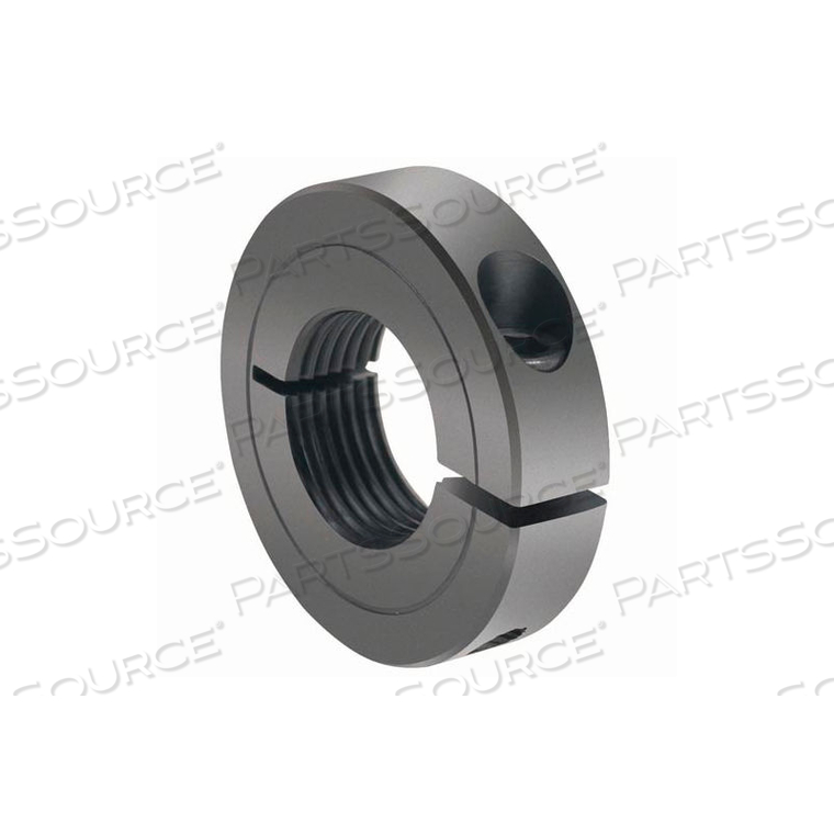 ONE-PIECE THREADED CLAMPING COLLAR RECESSED SCREW, BLACK OXIDE STEEL by Climax Metal Products