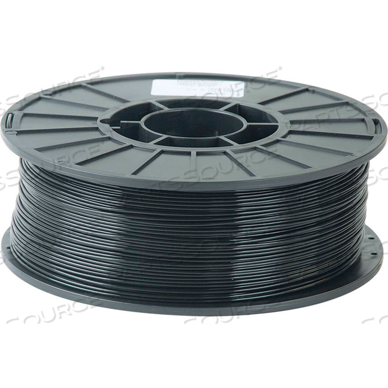 PREMIUM 3D PRINTER FILAMENT, PLA, 1 KG, 3 MM, BLACK by Toner Plastics
