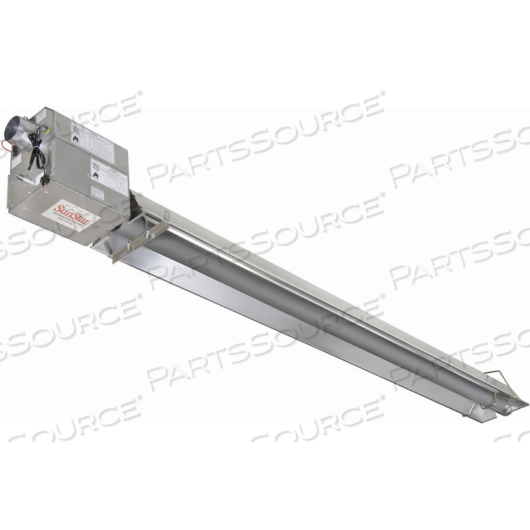 NG INFRARED HEATER STRAIGHT TUBE POSITIVE PRESSURE TOUGH GUY - - 150000 BTU by Sunstar Heating Products Inc