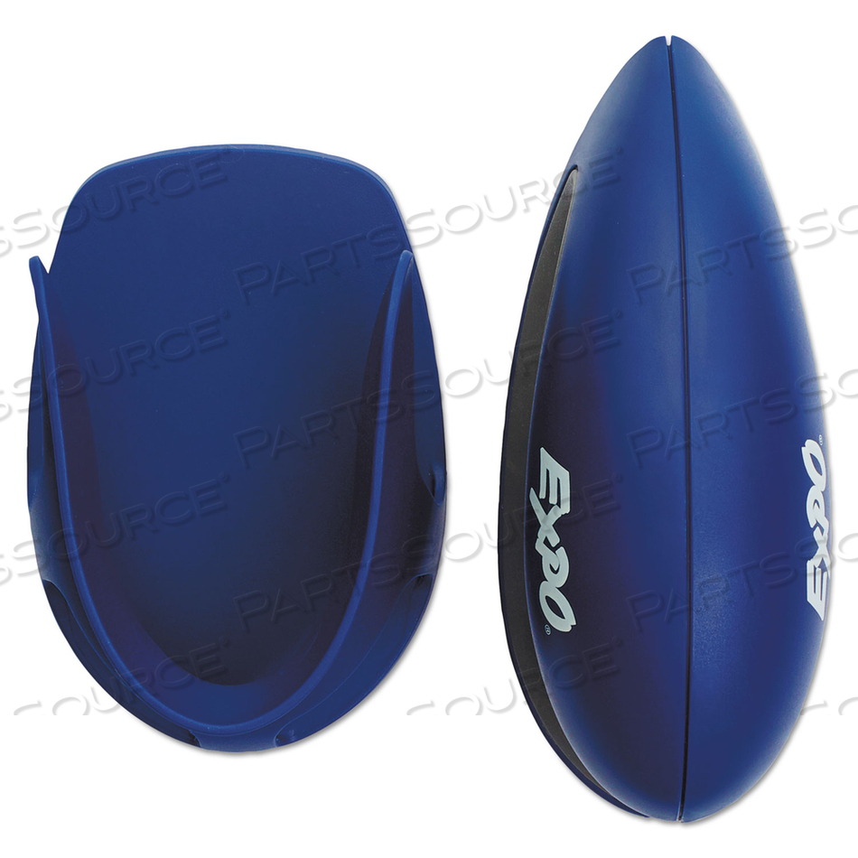 WHITE BOARD CARE DRY ERASE PRECISION ERASER WITH REPLACEABLE PAD, EIGHT PEEL-OFF LAYERS, 7.6" X 3.4" X 3.6" by Expo