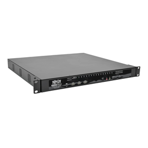 KVM SWITCH 16-PORT CAT5 OVER IP 1 LOCAL 2 REMOTE USER 1U TAA GSA by Tripp Lite