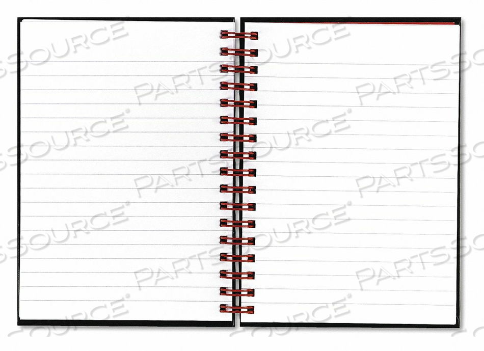 NOTEBOOK WIREBOUND by Black n' Red