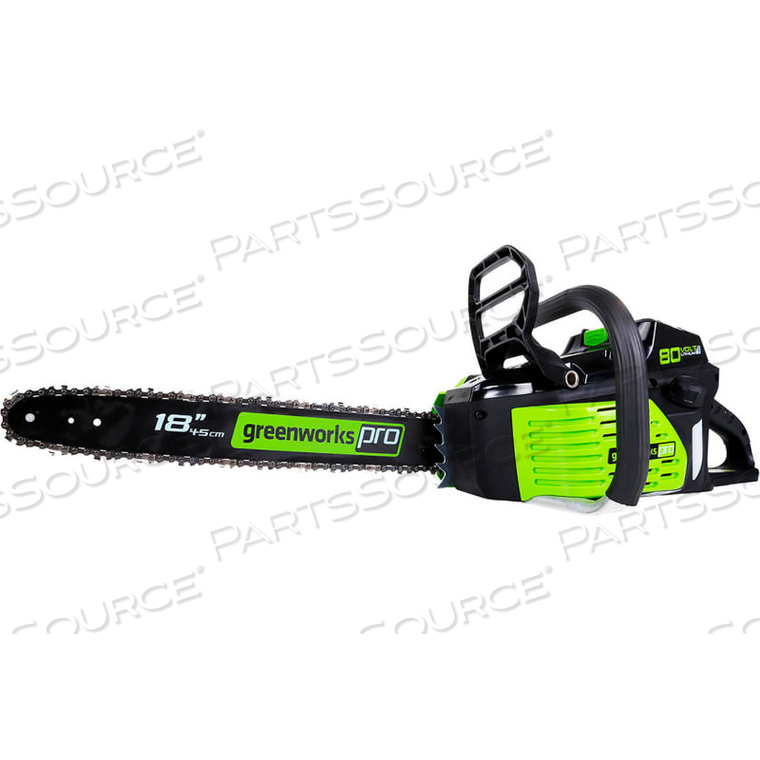 80V 18 IN CORDLESS CHAINSAW 