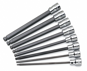 SOCKET BIT 3/8 IN DR 4MM BALL HEX by SK Professional Tools SOCKET BIT 3/8 IN DR 4MM BALL HEX by SK Professional Tools