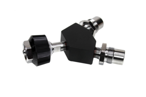 DISS Y-BLOCK, HT NUT FEMALE INLET X DISS DV OUTLETS, N2 by Bay Corporation