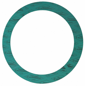 RING FLANGE GASKET, CLASS 150, ARAMID, BUNA-N BINDER, FOR 1 IN PIPE, 1/16 IN THICK by Klinger RING FLANGE GASKET, CLASS 150, ARAMID, BUNA-N BINDER, FOR 1 IN PIPE, 1/16 IN THICK by Klinger