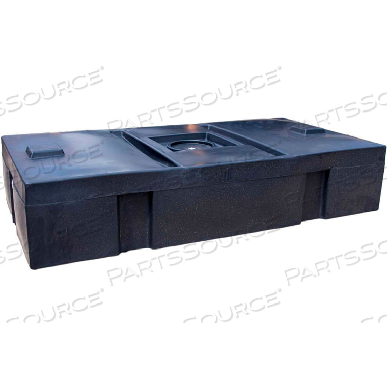 300 GALLON HOLDING TANK, BLACK by Poly Portables LLC 300 GALLON HOLDING TANK, BLACK by Poly Portables LLC