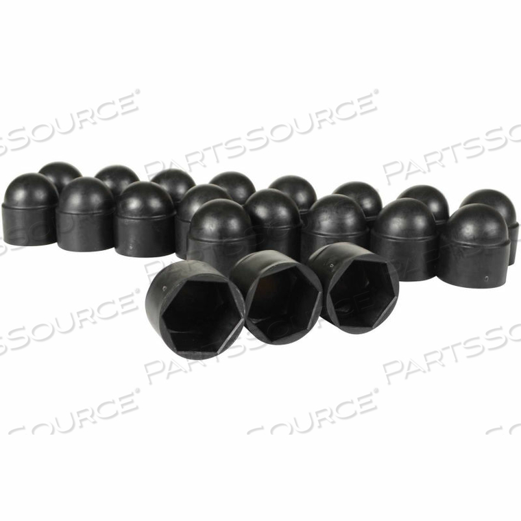 PLATIC BOLT CAPS FOR BOLLARDS, 3/4" SIZE, 20PCS/BAG by Vestil Manufacturing Corp.
