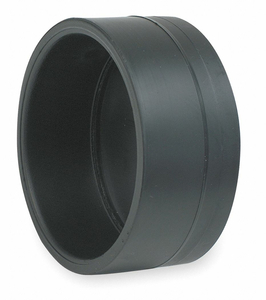 SOCKET CAP, 3 IN FITTING PIPE SIZE, SCHEDULE 40, FEMALE SOCKET, BLACK by Charlotte Pipe And Foundry Co.