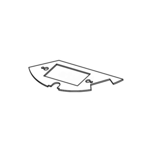 CRFB-GFI-1 FLOOR BOX ROUND FLOOR BOX GFI PLATE by Wiremold