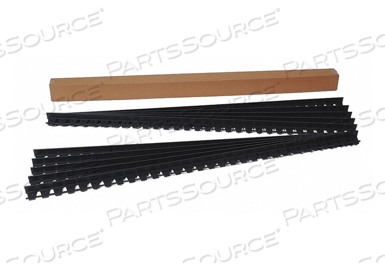 PAVER EDGING, 60 FT LG, 2 1/2 IN WD, 1 13/16 IN DP, PVC, BLACK by Dimex EasyFlex