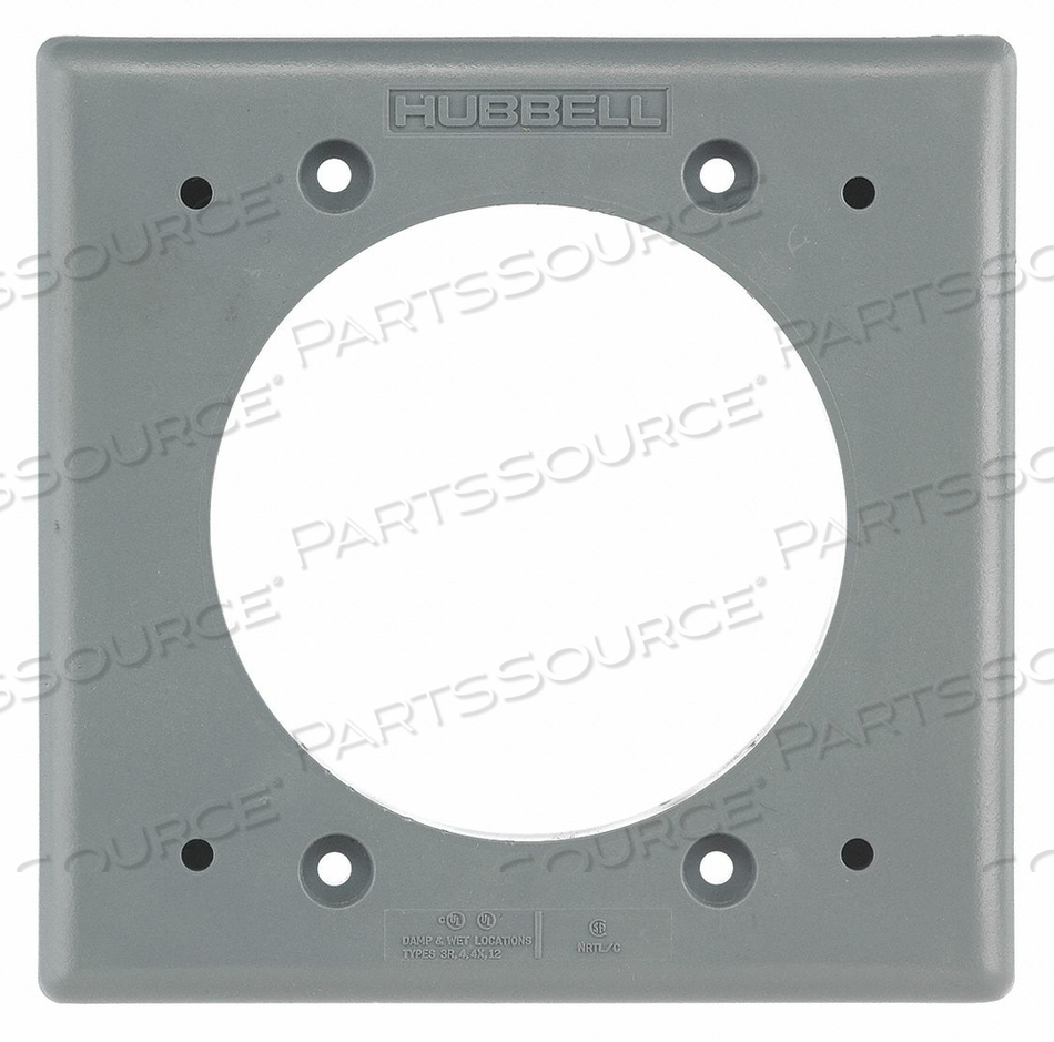 STRGHT WALL BOX ADAPTER 20 AND 30A by Hubbell Incorporated, Wiring Device-Kellums