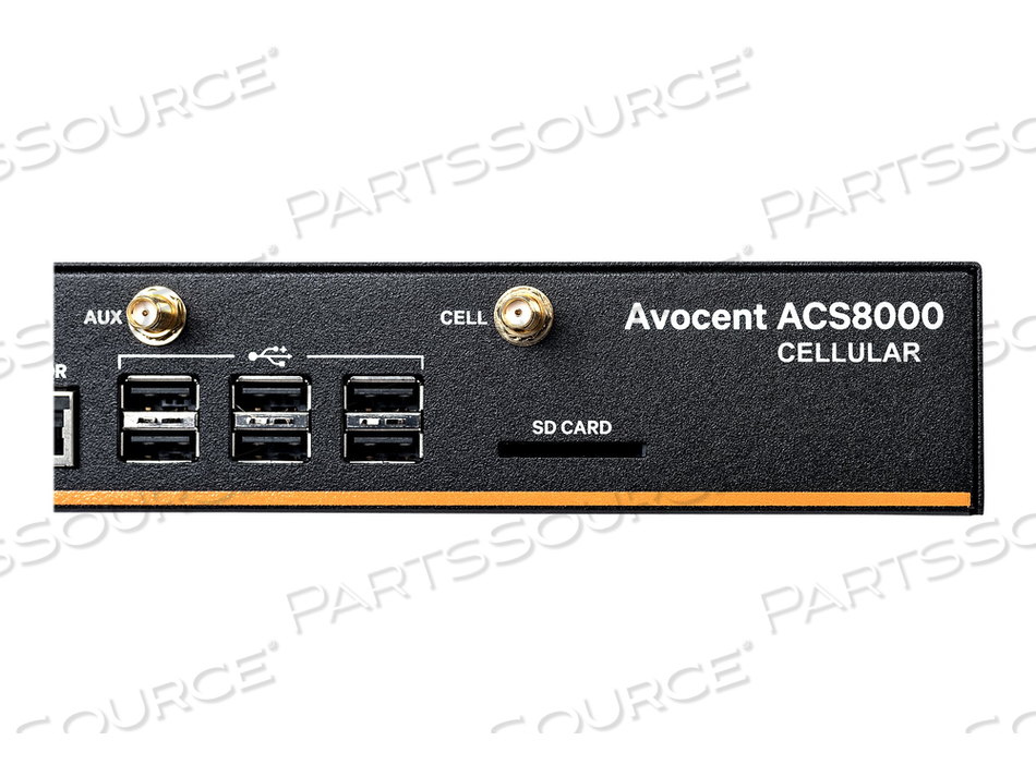 AVOCENT ACS 8000 ADVANCED CONSOLE SERVER ACS8016-NA-DAC-400, CONSOLE SERVER, 16 PORTS, GIGE, RS-232, RS-422, RS-485, LTE B12/B13/B14/B2/B4/B by Vertiv