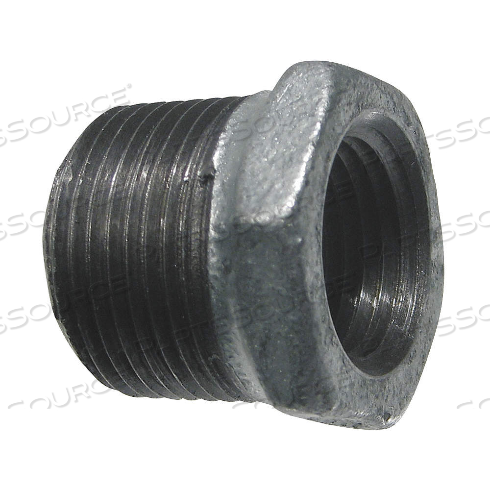 HEX BUSHING, MALLEABLE IRON, 2 1/2 IN X 3/4 IN, NPT X NPT, CLASS 150, 1 9/16 IN LG by Approved Vendor HEX BUSHING, MALLEABLE IRON, 2 1/2 IN X 3/4 IN, NPT X NPT, CLASS 150, 1 9/16 IN LG by Approved Vendor