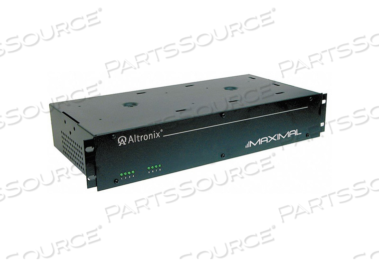 POWER SUPPLY 8PTC 12VDC OR 24VDC @ 6A by Altronix Corporation POWER SUPPLY 8PTC 12VDC OR 24VDC @ 6A by Altronix Corporation