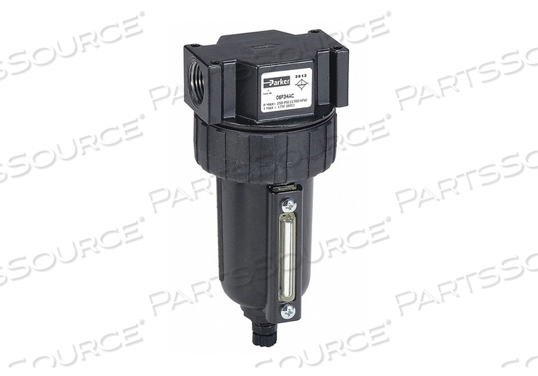 FILTER 3/8 NPT 80 CFM 5 MICRON by Parker Hannifin Corporation FILTER 3/8 NPT 80 CFM 5 MICRON by Parker Hannifin Corporation