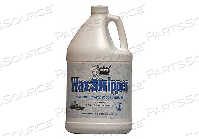 FLOOR FINISH STRIPPER 1 GAL PK4 by Werth Sanitary Supply