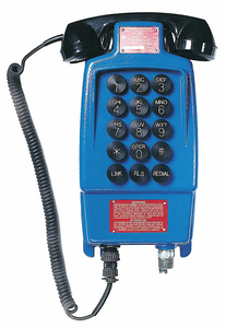 EXPLOSION PROOF TELEPHONE BLUE by Guardian Telecom Inc.