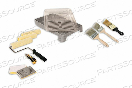 PAINT ROLLER KIT 14 PIECES ALL PAINTS by Ability One