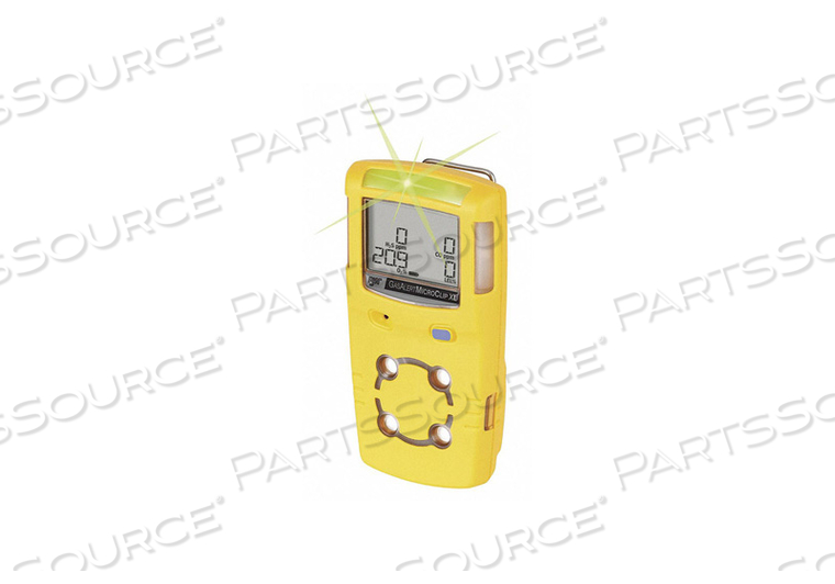 MULTI-GAS DETECTOR O2/H2S/CO YELLOW by BW Technologies