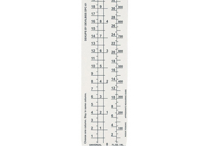 DISPOSABLE MEASURING GUIDE INSERTS PK10 by Devilbiss DISPOSABLE MEASURING GUIDE INSERTS PK10 by Devilbiss