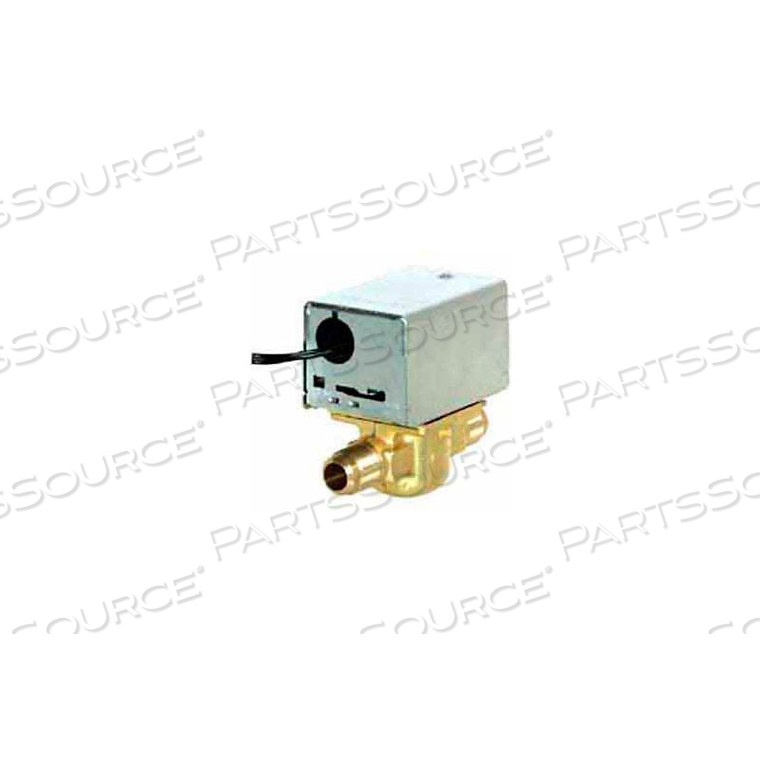 120V 1/2" FLARE 2 WAY N.C. ZONE VALVE CV=3.5 LESS AUX. SWITCH by Honeywell