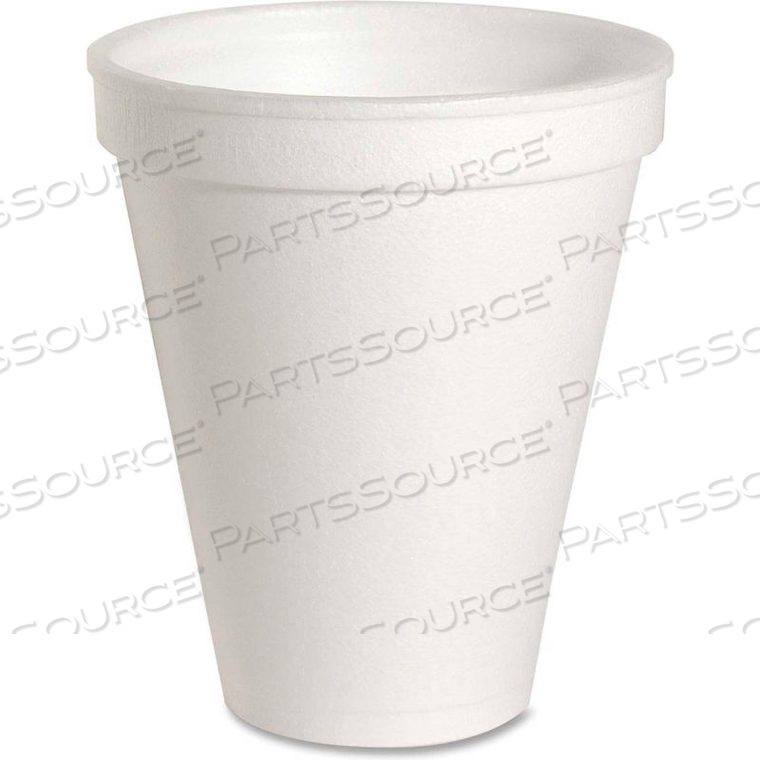 HOT/COLD FOAM CUPS, 8 OZ., WHITE, 1,000/CARTON by Genuine Joe HOT/COLD FOAM CUPS, 8 OZ., WHITE, 1,000/CARTON by Genuine Joe