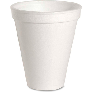 HOT/COLD FOAM CUPS, 8 OZ., WHITE, 1,000/CARTON by Genuine Joe