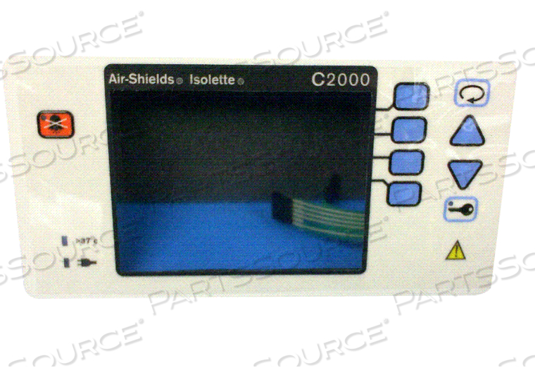 FRONT PANEL ASSEMBLY W 4 SCREWS, OVERLAY 