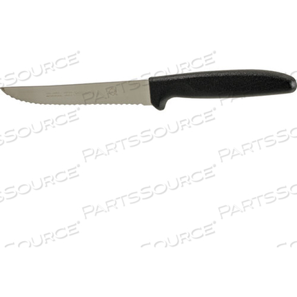 KNIFE, UTILITY, 6", BLACK HNDL by AllPoints Foodservice